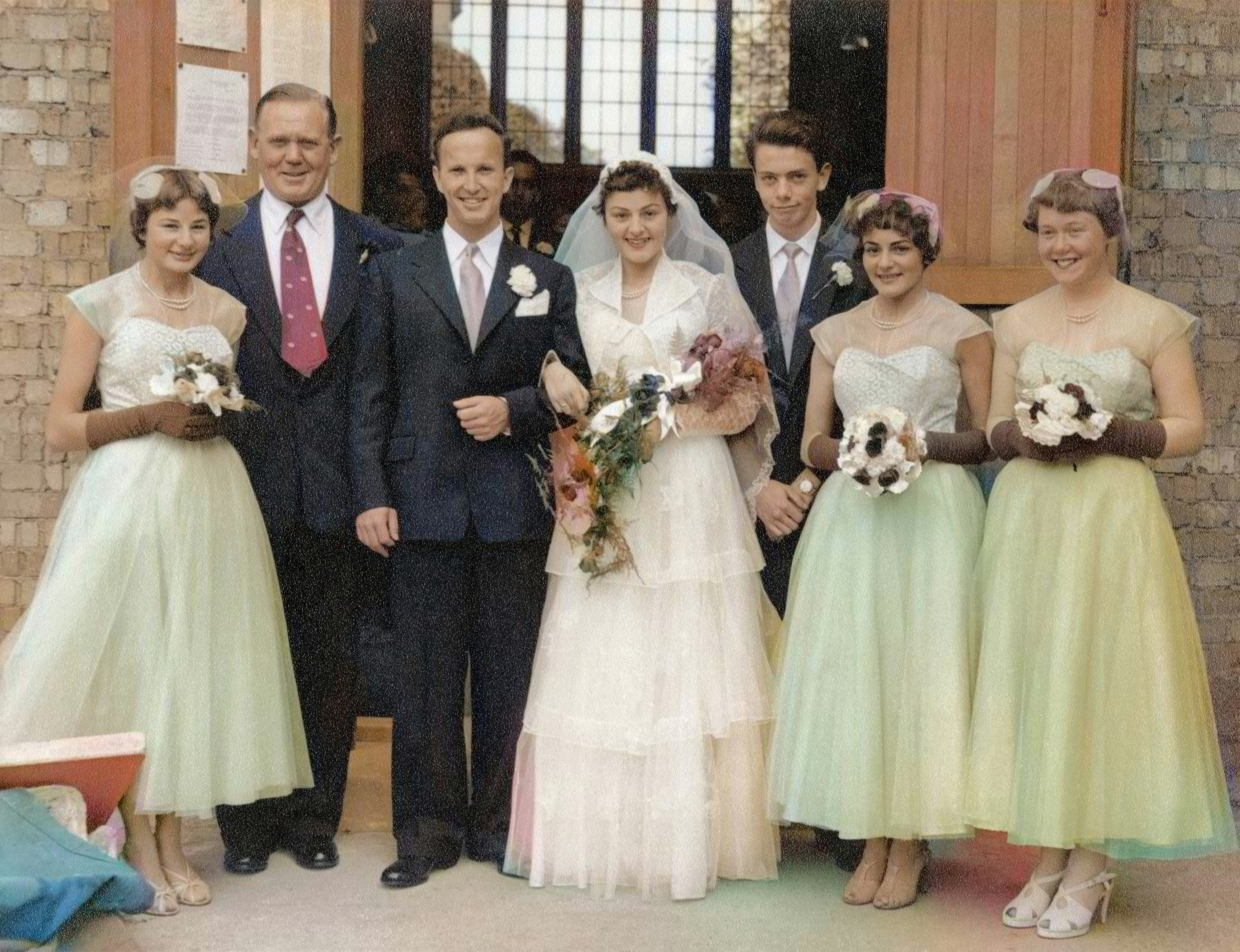 Mum & Dad wedding portrait #9